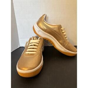Puma California Hollywood Sneaker in Metallic Gold